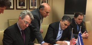 Υπογραφή Διμερούς Συμφωνίας Ελλάδας-ΗΠΑ (FATCA)