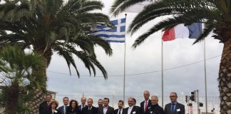 Στις εγκαταστάσεις όπου κατασκευάζεται ο HELLAS SAT 3