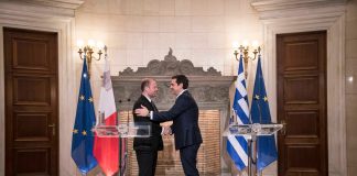 Κοινές Δηλώσεις του Πρωθυπουργού και του Πρωθυπουργού της Μάλτας, κ. Γ. Μουσκάτ