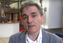 Δήλωση του υπουργού Οικονομικών, Ε. Τσακαλώτου, μετά την ολοκλήρωση της χθεσινής συνεδρίασης του Eurogroup