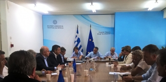 Συνάντηση με την Ένωση Περιφερειών Ελλάδας με έμφαση στα ζητήματα ενίσχυσης της λειτουργίας και του ρόλου των Περιφερειών
