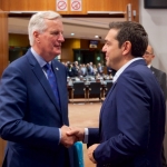 Mr Michel BARNIER, Brexit EU Chief Negotiator; Mr Alexis TSIPRAS, Greek Prime Minister.