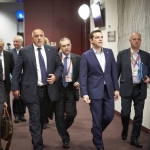 Mr Boyko BORISSOV, Bulgarian Prime Minister; Mr Alexis TSIPRAS, Greek Prime Minister.