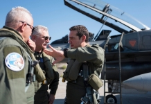 «Ευχαριστούμε για την υπεράσπιση της εθνικής κυριαρχίας, της ειρήνης και σταθερότητας στην περιοχή, των μεγάλων αξιών»