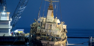 Ολοκληρώθηκε η ανέλκυση του Αγία Ζώνη II