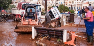 Στη Σύμη από το πρωί εξειδικευμένο κλιμάκιο μηχανικών του υπουργείου Υποδομών και Μεταφορών