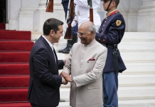 «Ευτυχής που μπορώ να ανταλλάξω σκέψεις και απόψεις με τον ΠτΔ μιας χώρας που παίζει εξαιρετικά σημαντικό ρόλο στην παγκόσμια σκηνή»