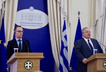 «Η ελληνική εξωτερική πολιτική εστιάζει σε τρεις βασικούς τομείς: Την Ευρώπη, τα Βαλκάνια και την Ανατολική Μεσόγειο»