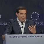 «Η χώρα μου έχει γυρίσει σελίδα. Η Ελλάδα στέκεται στα πόδια της μετά από χρόνια λιτότητας και ύφεσης»