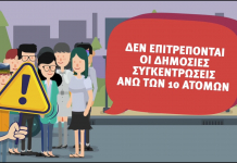 Επιδεικνύουμε ατομική ευθύνη και ακολουθούμε αυστηρά τις οδηγίες