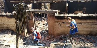 Σε εξέλιξη οι εντατικοί έλεγχοι κτηρίων, στις πληγείσες περιοχές από τις πυρκαγιές, από τους μηχανικούς του Υπουργείο Υποδομών και Μεταφορών