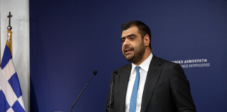 Ενημέρωση των πολιτικών συντακτών και ανταποκριτών ξένου Τύπου από τον Υφυπουργό παρά τω Πρωθυπουργώ και Κυβερνητικό Εκπρόσωπο Παύλο Μαρινάκη