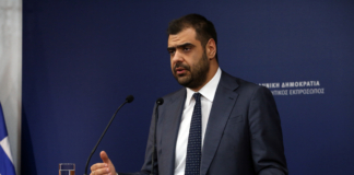 Ενημέρωση Πολιτικών Συντακτών και Ανταποκριτών Ξένου Τύπου από τον Υφυπουργό παρά τω Πρωθυπουργώ και Κυβερνητικό Εκπρόσωπο Παύλο Μαρινάκη