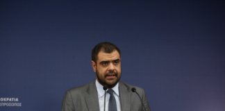 Ενημέρωση των πολιτικών συντακτών και ανταποκριτών ξένου Τύπου από τον Υφυπουργό παρά τω Πρωθυπουργώ και Κυβερνητικό Εκπρόσωπο Παύλο Μαρινάκη