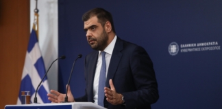 Ενημέρωση των πολιτικών συντακτών και ανταποκριτών ξένου Τύπου από τον Υφυπουργό παρά τω Πρωθυπουργώ και Κυβερνητικό Εκπρόσωπο Παύλο Μαρινάκη