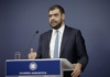 Η ενημέρωση των πολιτικών συντακτών και ανταποκριτών ξένου Τύπου από τον Υφυπουργό παρά τω Πρωθυπουργώ και Κυβερνητικό Εκπρόσωπο Παύλο Μαρινάκη