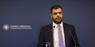 Ενημέρωση πολιτικών συντακτών και ανταποκριτών ξένου Τύπου από τον Υφυπουργό παρά τω Πρωθυπουργώ και Κυβερνητικό Εκπρόσωπο Παύλο Μαρινάκη