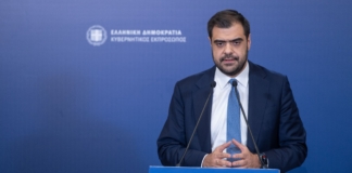 Ενημέρωση πολιτικών συντακτών και ανταποκριτών ξένου Τύπου από τον Υφυπουργό παρά τω Πρωθυπουργώ και Κυβερνητικό Εκπρόσωπο Παύλο Μαρινάκη