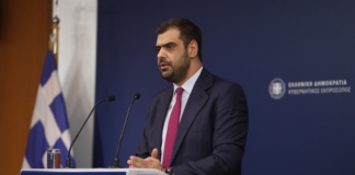 Ενημέρωση πολιτικών συντακτών και ανταποκριτών ξένου Τύπου από τον Υφυπουργό παρά τω Πρωθυπουργώ και Κυβερνητικό Εκπρόσωπο Παύλο Μαρινάκη