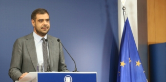 Ενημέρωση πολιτικών συντακτών και ανταποκριτών ξένου Τύπου από τον Υφυπουργό παρά τω Πρωθυπουργώ και Κυβερνητικό Εκπρόσωπο Παύλο Μαρινάκη