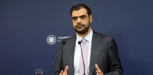 Ενημέρωση πολιτικών συντακτών και ανταποκριτών ξένου Τύπου από τον Υφυπουργό παρά τω Πρωθυπουργώ και Κυβερνητικό Εκπρόσωπο Παύλο Μαρινάκη