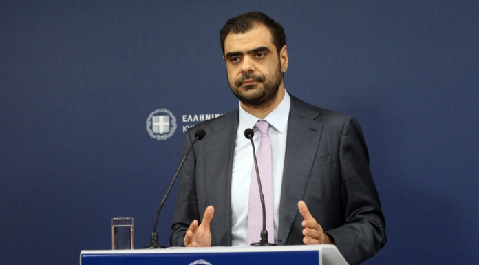 Ενημέρωση πολιτικών συντακτών και ανταποκριτών ξένου Τύπου από τον Υφυπουργό παρά τω Πρωθυπουργώ και Κυβερνητικό Εκπρόσωπο Παύλο Μαρινάκη