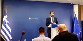 Ενημέρωση πολιτικών συντακτών και ανταποκριτών ξένου Τύπου από τον Υφυπουργό παρά τω Πρωθυπουργώ και Κυβερνητικό Εκπρόσωπο Παύλο Μαρινάκη