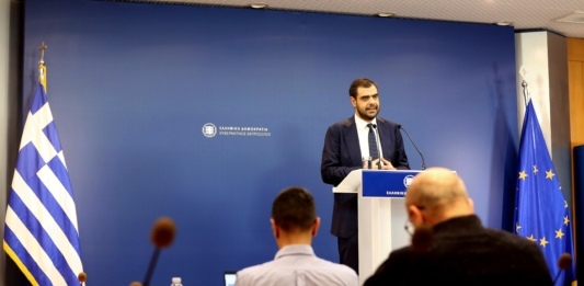 Ενημέρωση πολιτικών συντακτών και ανταποκριτών ξένου Τύπου από τον Υφυπουργό παρά τω Πρωθυπουργώ και Κυβερνητικό Εκπρόσωπο Παύλο Μαρινάκη