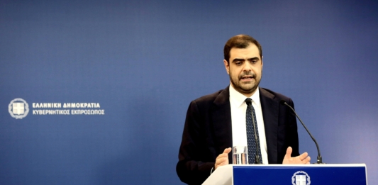 Ενημέρωση πολιτικών συντακτών και ανταποκριτών ξένου Τύπου από τον Υφυπουργό παρά τω Πρωθυπουργώ και Κυβερνητικό Εκπρόσωπο Παύλο Μαρινάκη