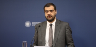 Ενημέρωση πολιτικών συντακτών και ανταποκριτών ξένου Τύπου από τον Υφυπουργό παρά τω Πρωθυπουργώ και Κυβερνητικό Εκπρόσωπο Παύλο Μαρινάκη