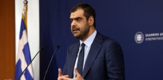 Ενημέρωση πολιτικών συντακτών και ανταποκριτών ξένου Τύπου από τον Υφυπουργό παρά τω Πρωθυπουργώ και Κυβερνητικό Εκπρόσωπο Παύλο Μαρινάκη