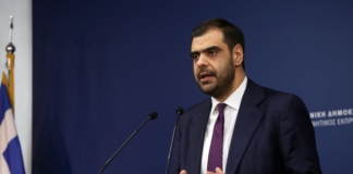 Ενημέρωση πολιτικών συντακτών και ανταποκριτών ξένου Τύπου από τον Υφυπουργό παρά τω Πρωθυπουργώ και Κυβερνητικό Εκπρόσωπο Παύλο Μαρινάκη