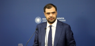 Ενημέρωση πολιτικών συντακτών και ανταποκριτών ξένου Τύπου από τον Υφυπουργό παρά τω Πρωθυπουργώ και Κυβερνητικό Εκπρόσωπο Παύλο Μαρινάκη