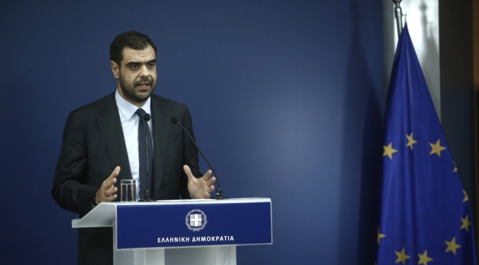 Ενημέρωση πολιτικών συντακτών και ανταποκριτών ξένου Τύπου από τον Υφυπουργό παρά τω Πρωθυπουργώ και Κυβερνητικό Εκπρόσωπο Παύλο Μαρινάκη