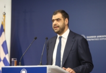 Ενημέρωση των πολιτικών συντακτών και των ανταποκριτών ξένου Τύπου από τον Υφυπουργό παρά τω Πρωθυπουργώ και Κυβερνητικό Εκπρόσωπο Παύλο Μαρινάκη