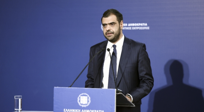 Ενημέρωση πολιτικών συντακτών και ανταποκριτών ξένου Τύπου από τον Υφυπουργό παρά τω Πρωθυπουργώ και Κυβερνητικό Εκπρόσωπο Παύλο Μαρινάκη