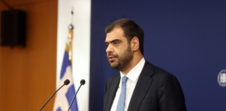Ενημέρωση των πολιτικών συντακτών και ανταποκριτών ξένου Τύπου από τον Υφυπουργό παρά τω Πρωθυπουργώ και Κυβερνητικό Εκπρόσωπο Παύλο Μαρινάκη