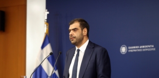 Ενημέρωση των πολιτικών συντακτών και ανταποκριτών ξένου Τύπου από τον Υφυπουργό παρά τω Πρωθυπουργώ και Κυβερνητικό Εκπρόσωπο Παύλο Μαρινάκη