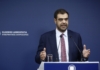 Ενημέρωση των πολιτικών συντακτών και ανταποκριτών ξένου Τύπου από τον Υφυπουργό παρά τω Πρωθυπουργώ και Κυβερνητικό Εκπρόσωπο Παύλο Μαρινάκη